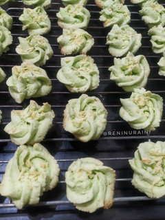 Foto resep Kue Kering Sagu Keju Pandan
