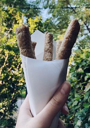 Una foto de Churros de avena