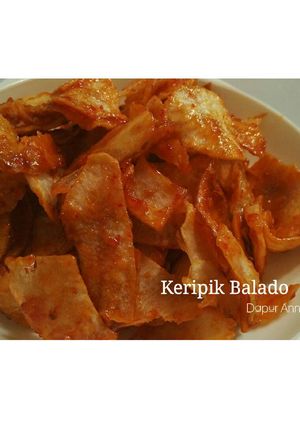 Foto resep Keripik Singkong Balado (Sanjai Balado)