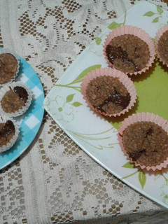 Una foto de Muffins de banana y avena
