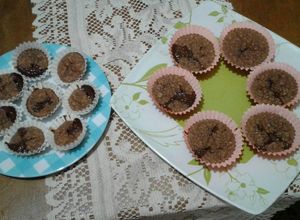 Una foto de Muffins de banana y avena