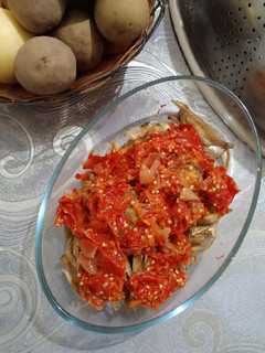 Foto resep Geprek Tempe Teri Sambalado