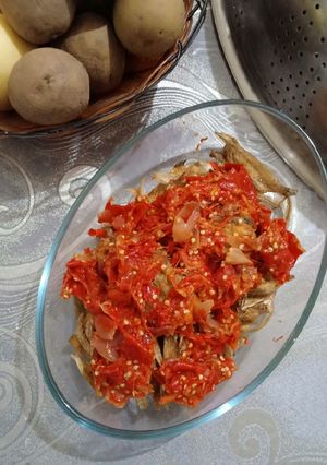 Foto resep Geprek Tempe Teri Sambalado