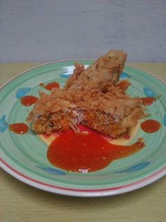 Foto resep Tahu isi mie 🍝 & sayur crispy