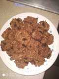 Oatmeal Cookies with Raisins and Banana