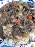 Beef Kidney Stew over Mash