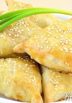 Фото Самса с курицей.