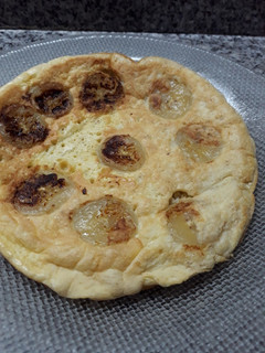 Una foto de Panqueque de avena y banana