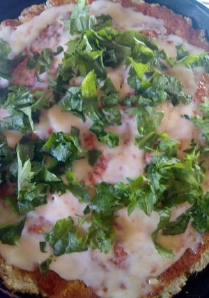 Una foto de Pizza con pocas calorías