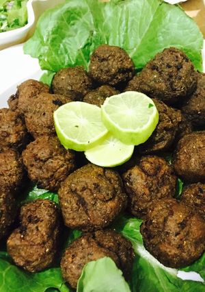 A picture of Fried Kofta.