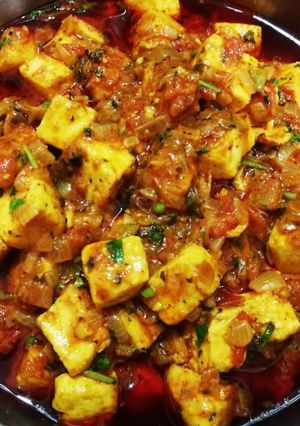 A picture of Dhaba Style Paneer.