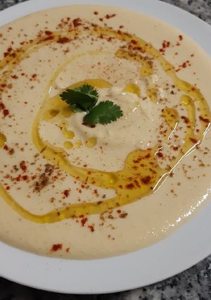 Una foto de Hummus
