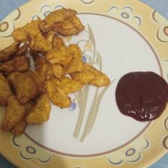A picture of Potato pakoda.