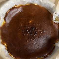 Homemade Basque Burnt Cheese Cake রেসিপির প্রধান ছবি