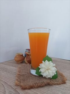 Foto resep Es jeruk peras