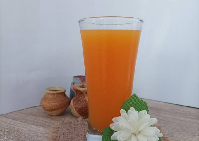 Cara Membuat Es jeruk peras Irit Untuk Jualan