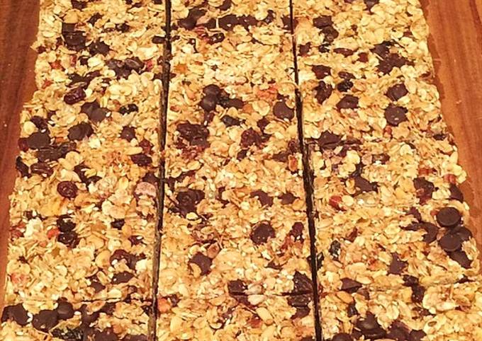 Recipe of Ultimate Chewy Granola Bars