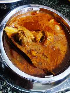A picture of Mutton curry.
