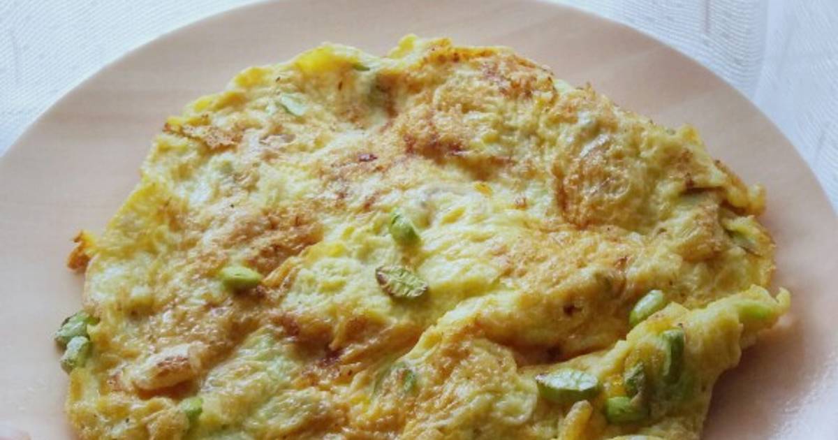  Resep  Telur  Dadar Pete  dan Cabe oleh Iskan Detia Cookpad