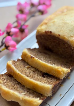 Foto resep Bolu Pisang Panggang Topping Keju Oles