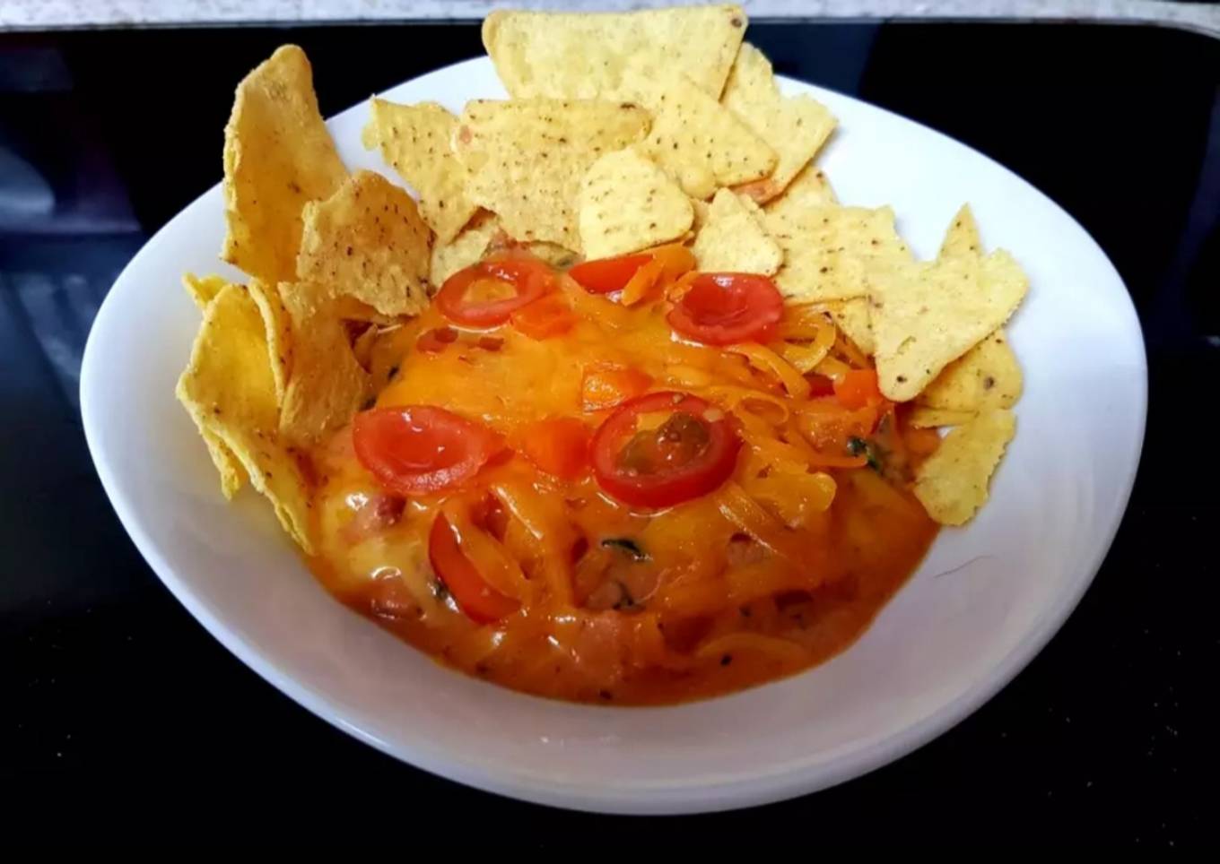 My 3 Cheese + Pepperoni Pizza Topping Dip 🥰