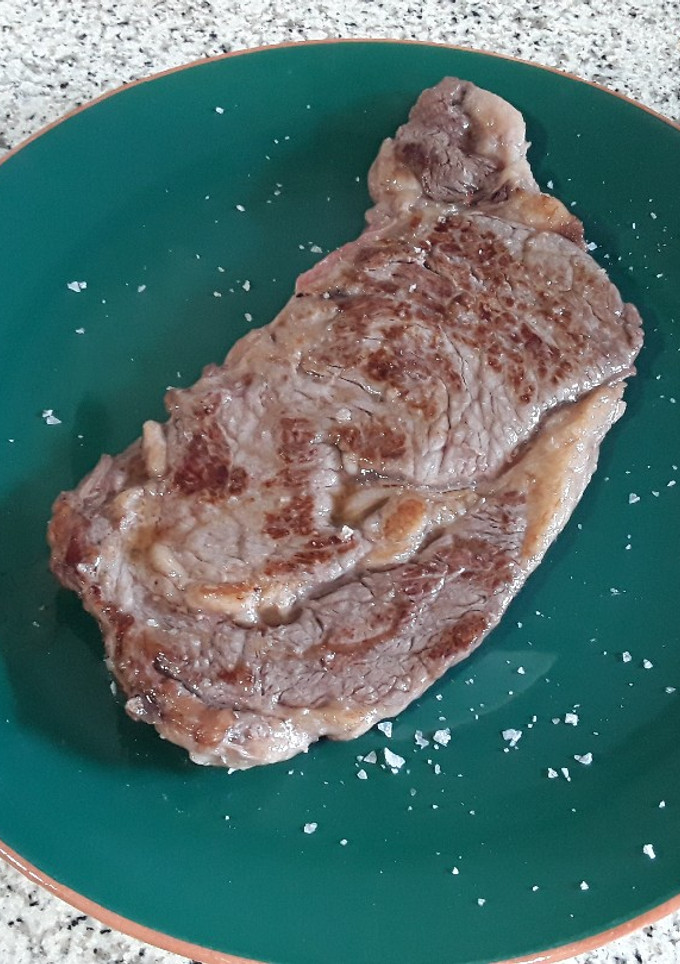 Una foto de Lomo medio a la plancha