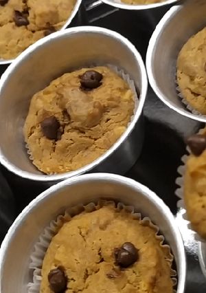 Foto resep Banana Cheese Muffin Gluten Free