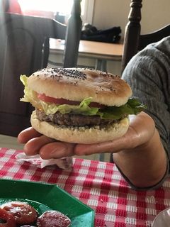 Una foto de Pan casero para hamburguesas