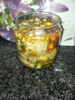 A picture of Instant mix veggies pickle.