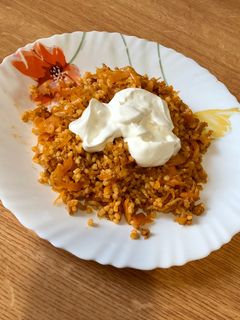 Káposztás-tarhonyás husi recept fotója