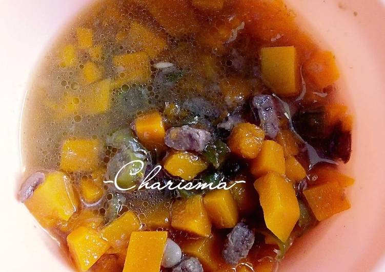 Bumbu Menyiapkan SOP Hati Ayam Buncis Labu Kuning (menu balita 1y+), Enak Banget