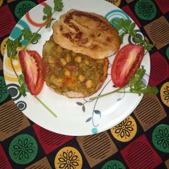 A picture of Pav chana.