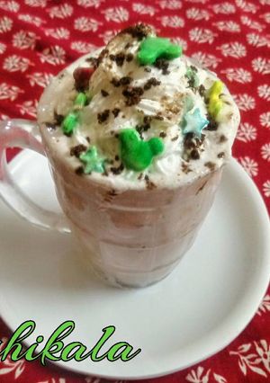 A picture of Chocolate milkshake.