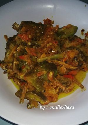 Foto resep Terong bakar sambel teri pedes