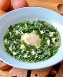 💚 Canh Ngải Cứu Trứng Gà Lòng Đào