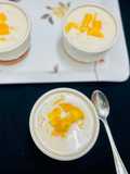 Coconut milk sago with mango