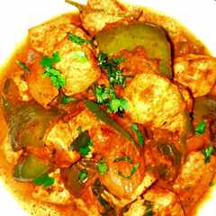 A picture of Restaurant style Kadhai Paneer.