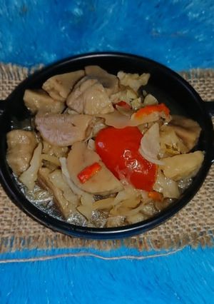 Foto resep 555. Tumis bakso kubis