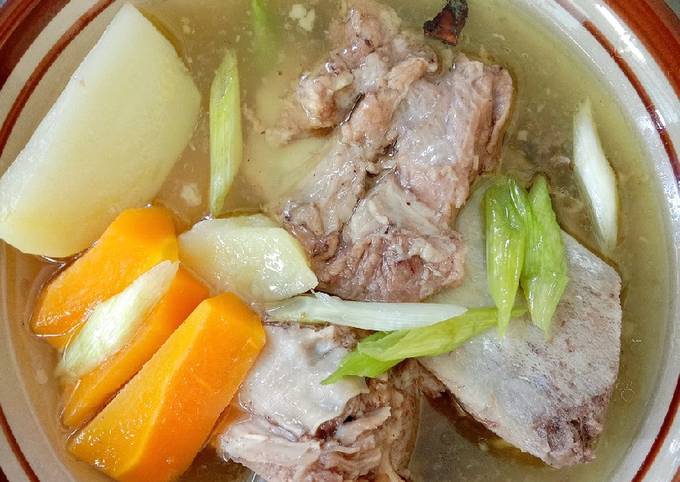 Resep SOP iga sapi yang Lezat