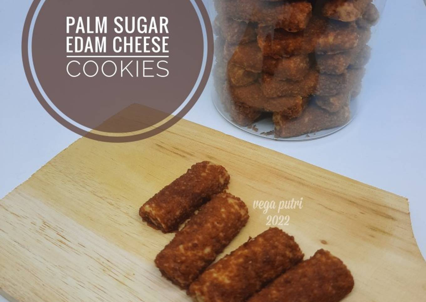 Palm Sugar Edam Cheese Cookies
