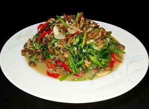 Foto resep Tumis Selada Air Kerang (Tumis Sayur Paret-Paret Ghoncah Korang)