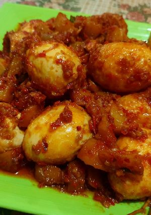 Foto resep Telur Kentang Balado
