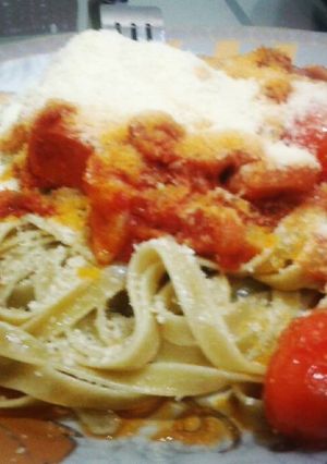 Foto resep Fethuccini Bolognese #pr_pasta