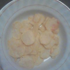 A picture of Home made crisps.