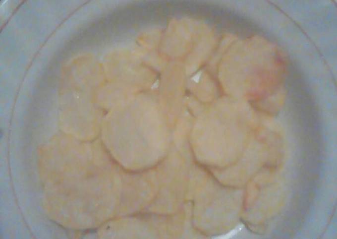 Home made crisps