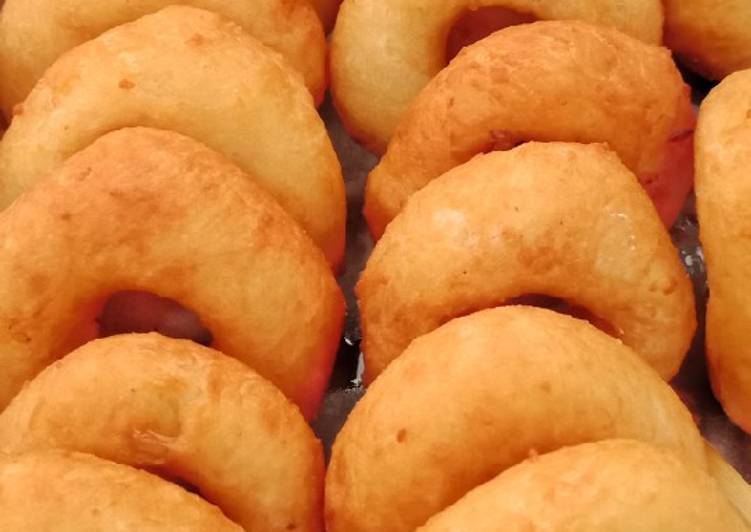 Donat Kentang Eggless