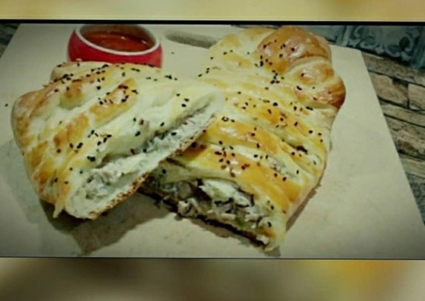 Stuffed Chicken Bread