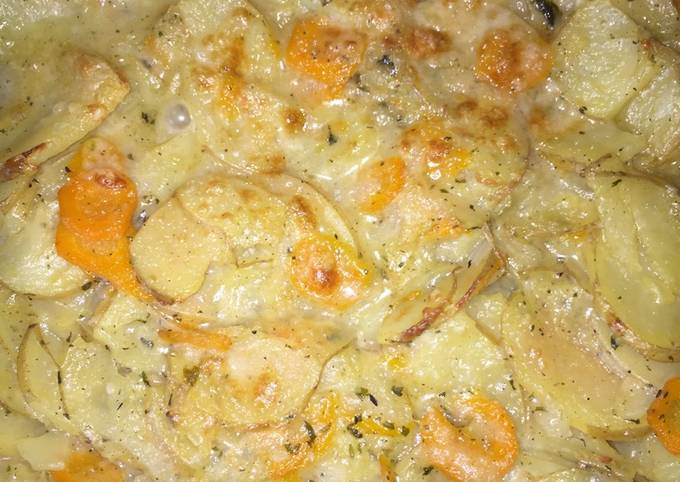 Potato dauphinois π