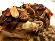 Una foto de carne picada de cordero