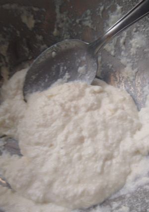 Una foto de Queso crema caserito